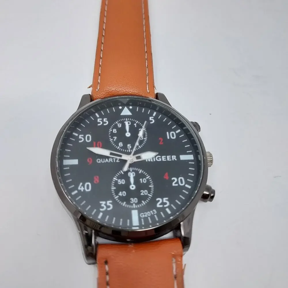 Lot of 5 Mens Working Fashion Watches Contemporary